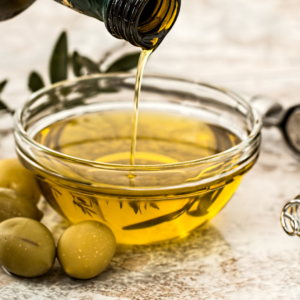 Olive moisturizes the skin when using ACV to get rid of age spots