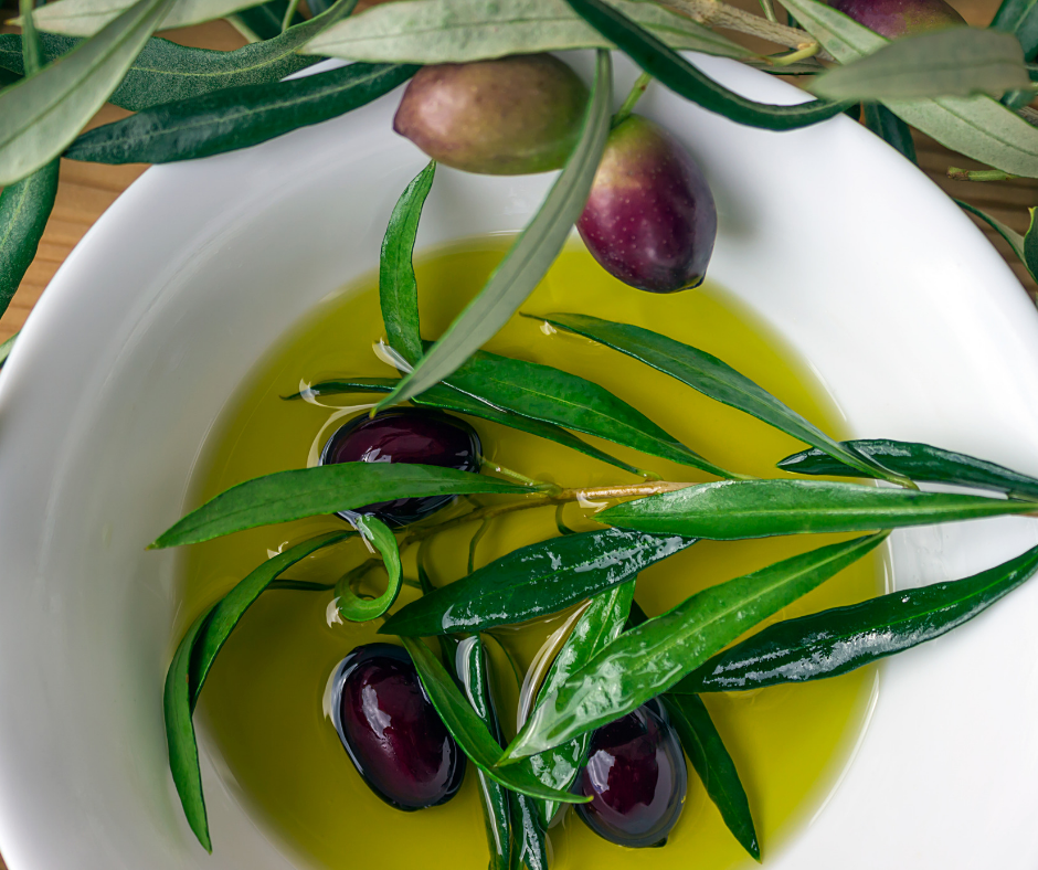 Olive oil is a healthy fat that can help you get rid of wrinkles naturally
