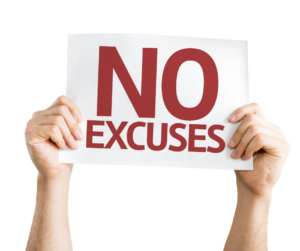 No Excuses for not extending your health span