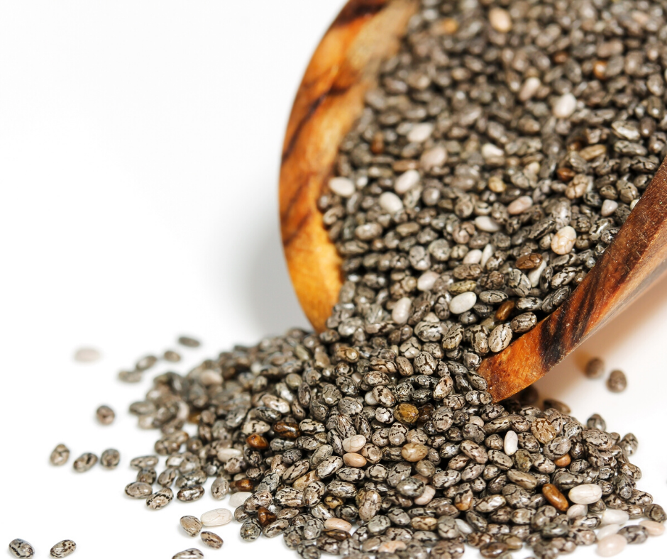 Chia seeds are energy giving foods
