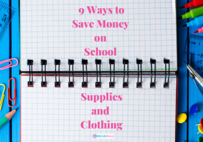 save money on school supplies and clothing